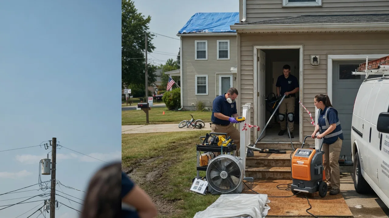 Water Damage Repair in Linesville, PA near me
